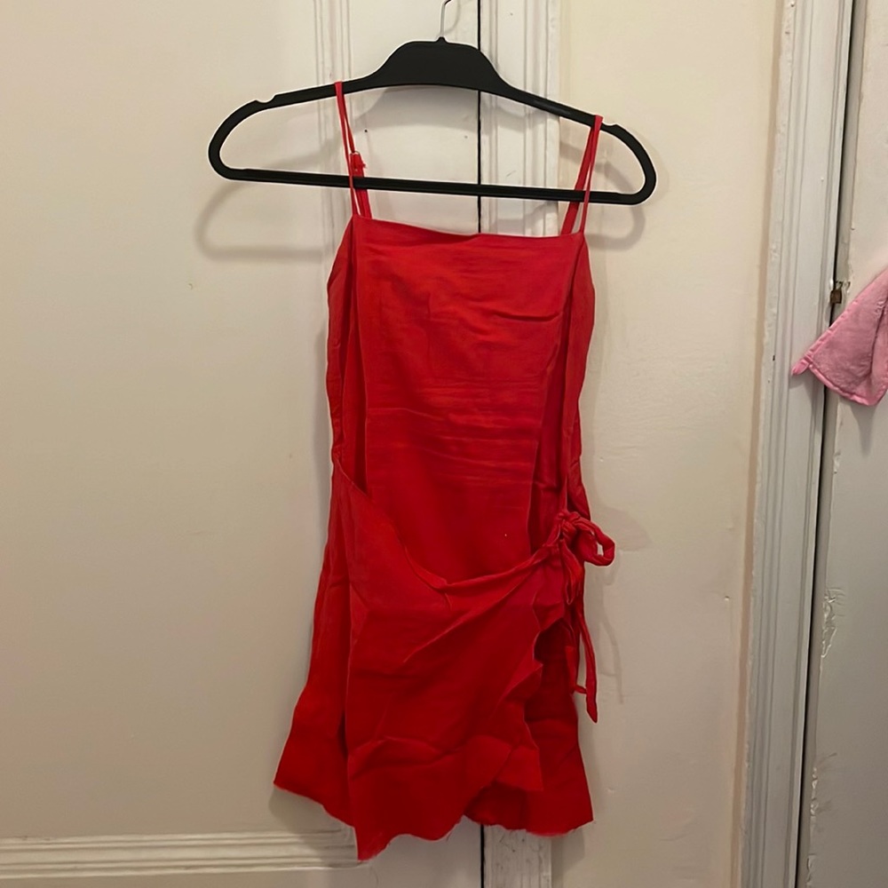 Cute red dress